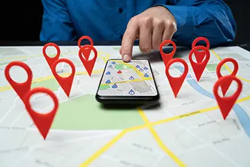 Página web geolocalizada y optimizada para SEO