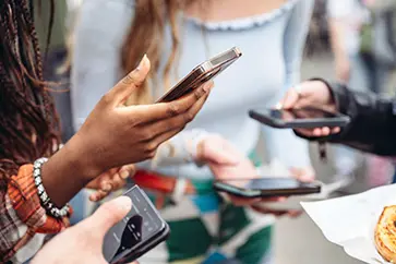 Página web con redes sociales integradas