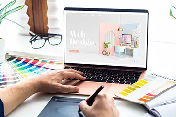 Web con página de inicio atractiva